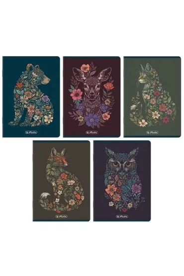 Zeszyt A5/60K kratka Florimals (10 szt) HERLITZ