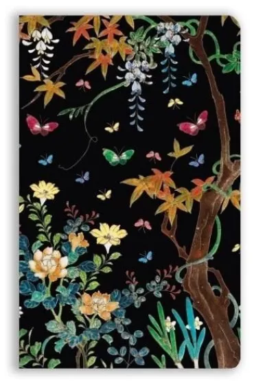 Flame Tree Notatnik B6 Kwiaty i motyle Ashmolean linia
