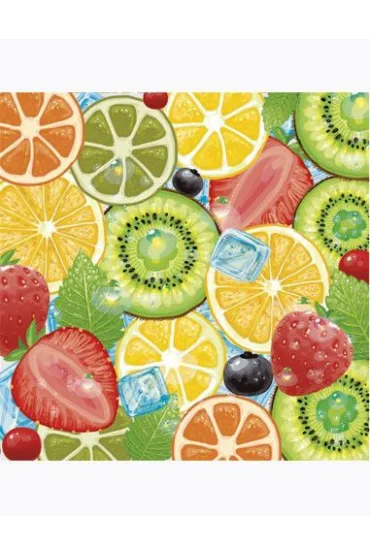Serwetki DAISY Lunch SD 330x330 Owoce 044801 20 szt.