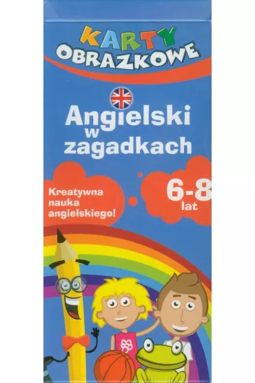 Karty dla dzieci - Angielski w zagadkach 6-8 lat