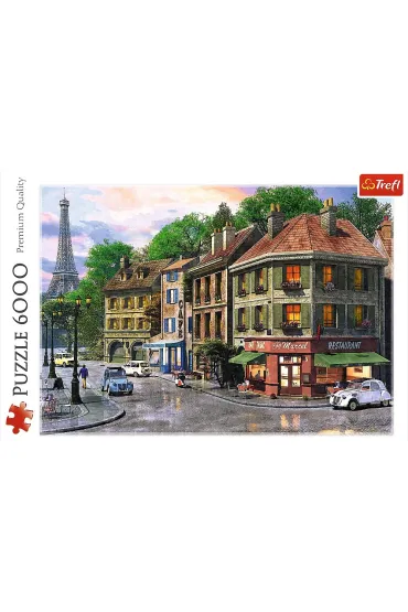 Puzzle 6000 el. Uliczka Pary�a Trefl