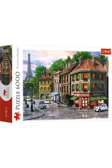 Puzzle 6000 el. Uliczka Pary�a Trefl