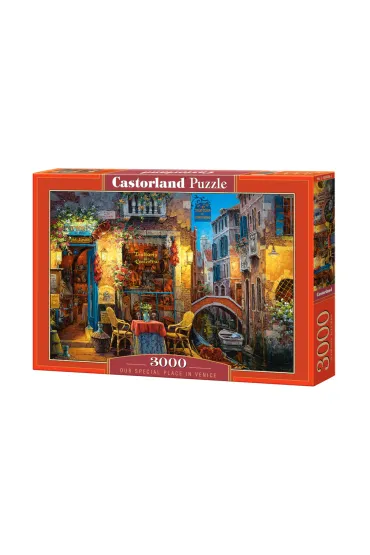 Puzzle 3000 el. Nasze specjalne miejsce w Wenecji Castorland