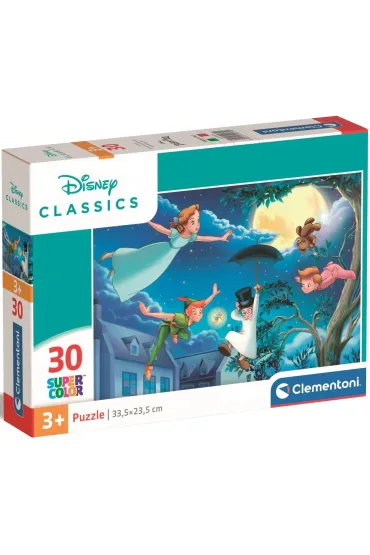 Puzzle 30 el. SuperColor. Disney Classics Clementoni