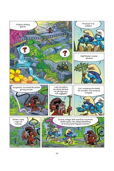 Kraina Smerfuj�cych Kamieni. Smerfy i wioska dziewczyn. Tom 7 - Pierre Culliford