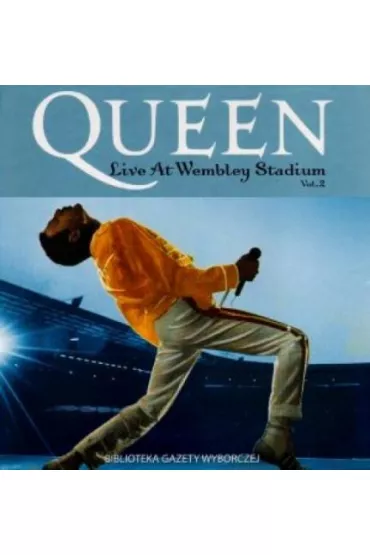 Tom 21. Live At Wembley Stadium. Vol. 2 (ksi��ka + CD) - Queen