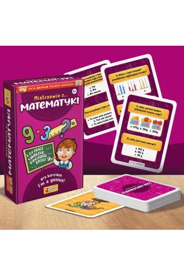 I`m a Genius Talent School. Mistrzowie z matematyki