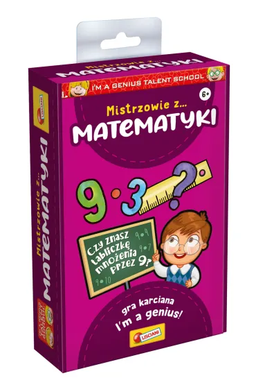 I`m a Genius Talent School. Mistrzowie z matematyki