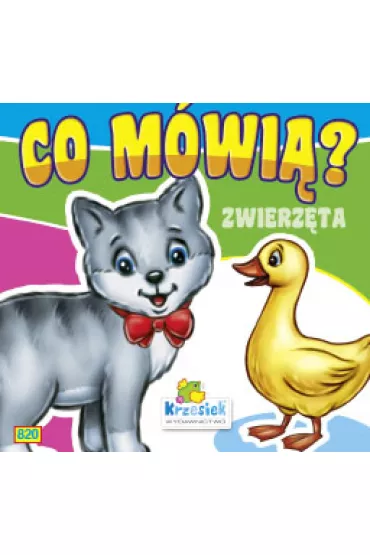 Ksi��eczka harmonijkowa. Co m�wi� zwierz�ta? Kotek 820