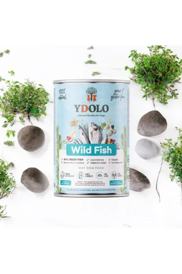 Ydolo Wild Fish - ryby morskie - mokra karma dla psa 400 g