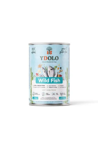 Ydolo Wild Fish - ryby morskie - mokra karma dla psa 400 g