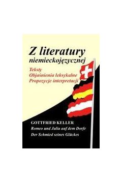 Z literatury niemieckojz. Gottfried Keller...