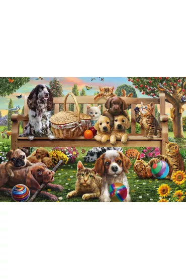 Puzzle 200 el. PQ Czas na piknik Schmidt