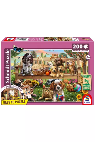 Puzzle 200 el. PQ Czas na piknik Schmidt