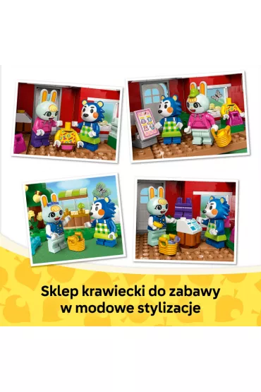 LEGO Animal Crossing Able Sisters i sklep odzie�owy 77055