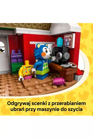 LEGO Animal Crossing Able Sisters i sklep odzie�owy 77055