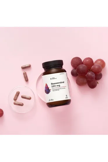 Aura Herbals Resweratrol 150 mg - suplement diety 60 kaps.