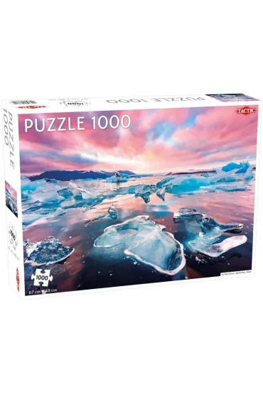 Puzzle 1000 el. Lodowiec Vatnajokull Park narodowy Tactic