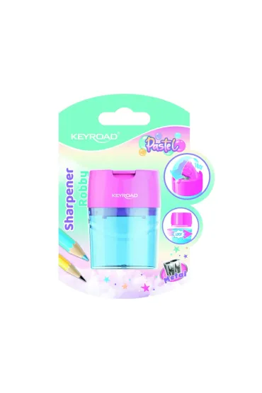Keyroad Temper�wka plastikowa pastel podw�jna z pojemnikiem