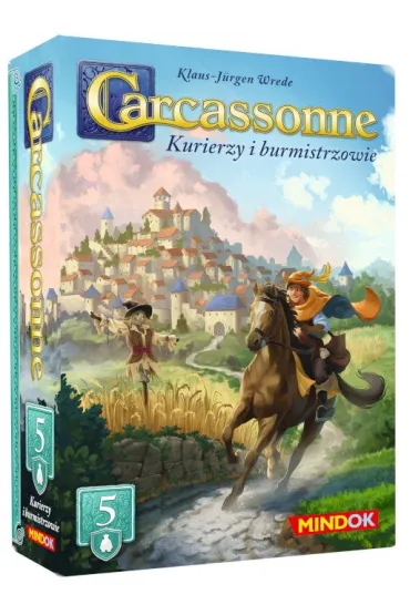 Carcassonne 5 Kurierzy i Burmistrzowie Edycja 3 Bard Centrum Gier