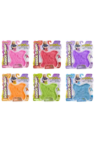 Kinetic Sand &ndash; neonowy piasek w pude�ku 396 g * Spin Master