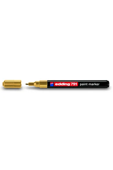 Marker olejowy Edding 791 z�oty okr�g�a ko�c�wka 1-2mm