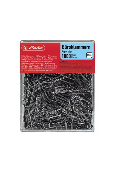 Herlitz Spinacze metalowe 32mm