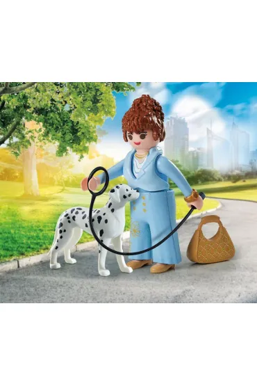 Playmobil My Life Kobieta z dalmaty�czykiem 71736