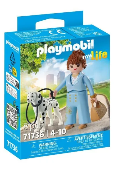 Playmobil My Life Kobieta z dalmaty�czykiem 71736