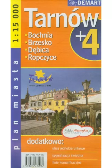 Tarn�w plus 4. Plan miasta