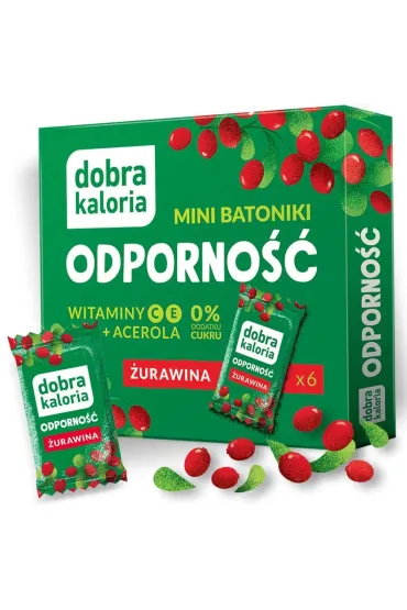 Dobra Kaloria Mini batoniki Odporno�� 6 x 17 g