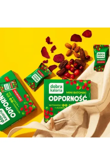 Dobra Kaloria Mini batoniki Odporno�� 6 x 17 g