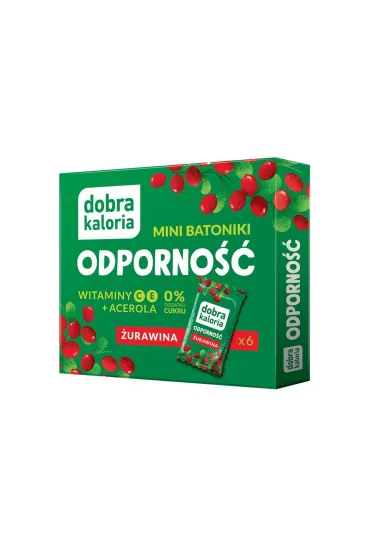 Dobra Kaloria Mini batoniki Odporno�� 6 x 17 g