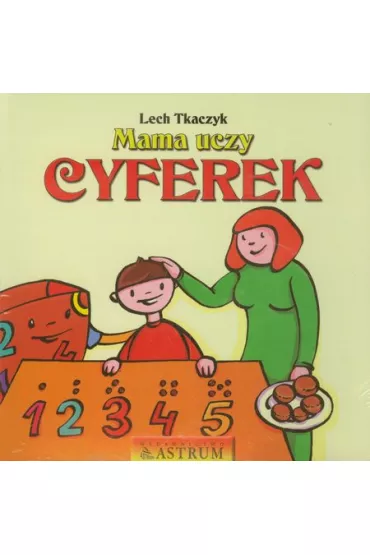 Mama uczy cyferek z p�yt� CD - Lech Tkaczyk
