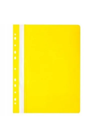 Panta Plast Skoroszyt A4 PVC z europerforacj� ��ty 10 szt.