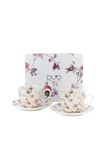 Duo Sp. z o.o. Zestaw fili�anek ze spodkami SAFA 2 x 270 ml
