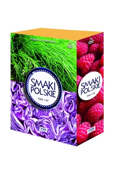 Smaki polskie tom 1-7 (box) film DVD - Agnieszka Niemcewicz, Ma�gorzata Motecha-Pastuszko
