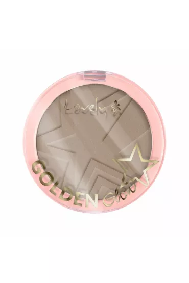Lovely Golden Glow puder do konturowania twarzy 3 Cool Brown 10 g