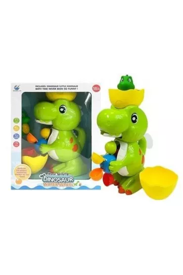 K�pielowy dinozaur m�ynek tryskaj�cy wod� LeanToys