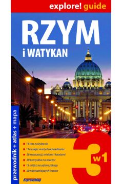 Explore! guide Rzym i Watykan 3w1