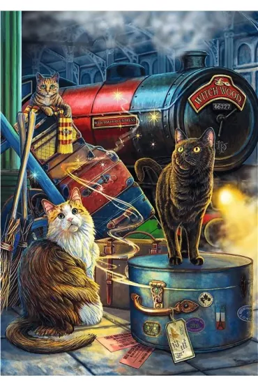 Puzzle 1000 el. Ekspres czarownic Trefl