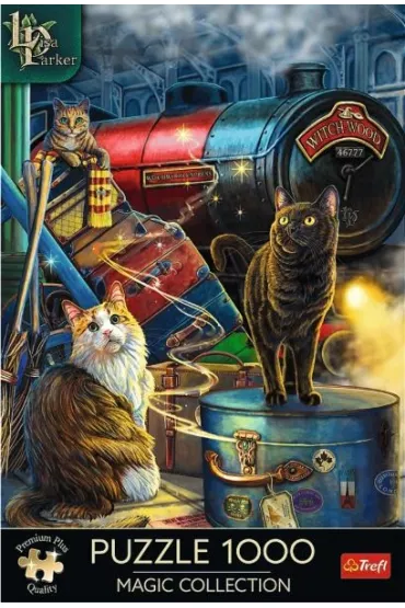 Puzzle 1000 el. Ekspres czarownic Trefl
