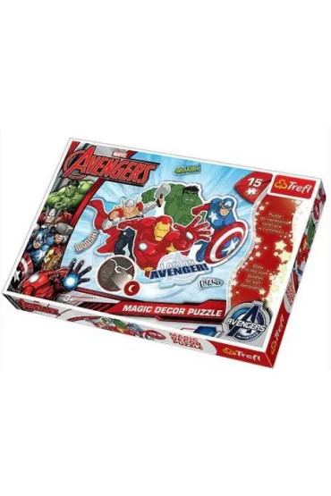 Puzzle 15 el. Avengers Magic Decor Trefl
