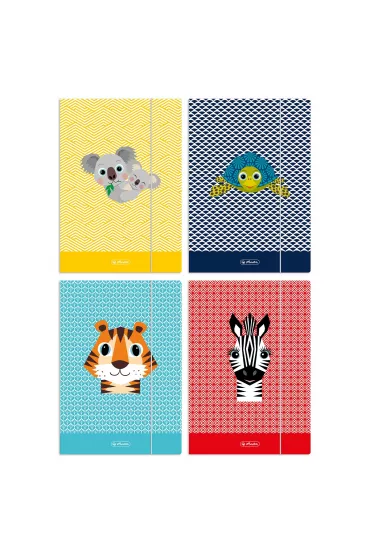 Herlitz Teczka A4 z gumk� Cute Animals