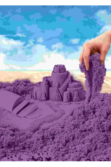 Piasek kinetyczny Kinetic Sand Fioletowy 900g Spin Master