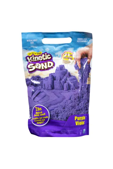 Piasek kinetyczny Kinetic Sand Fioletowy 900g Spin Master