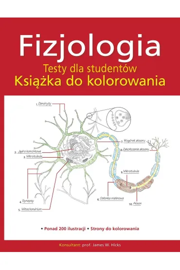 Fizjologia. Testy dla student�w. Ksi��ka do kolorowania