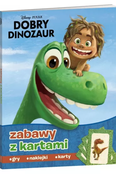Dobry dinozaur. Zabawy z kartami * *
