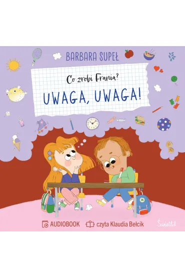 Audiobook Uwaga, uwaga! Co zrobi Frania? mp3 - Barbara Supe�