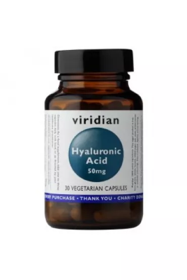 Viridian Kwas hialuronowy 50 mg 30 kaps.